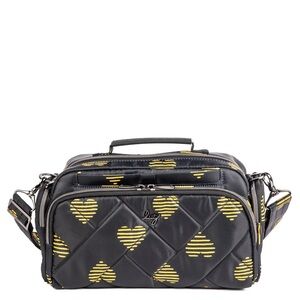 NWT Lug Trolley 2 Crossbody - Hearts Black